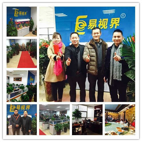 中國(guó)書(shū)壇六大怪杰胡小舟為易視界品牌提筆留念！