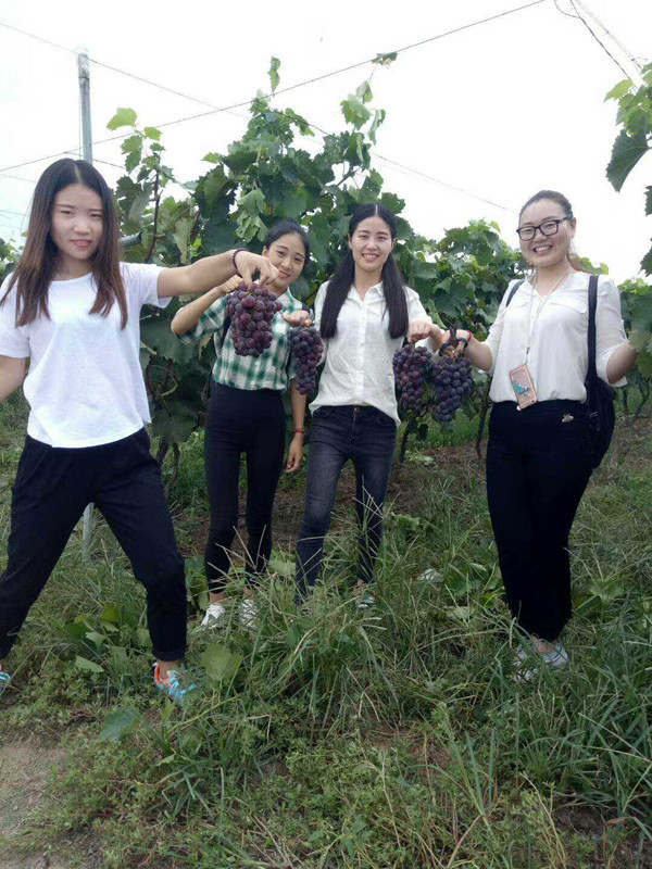 摘到葡萄好開(kāi)心有木有？