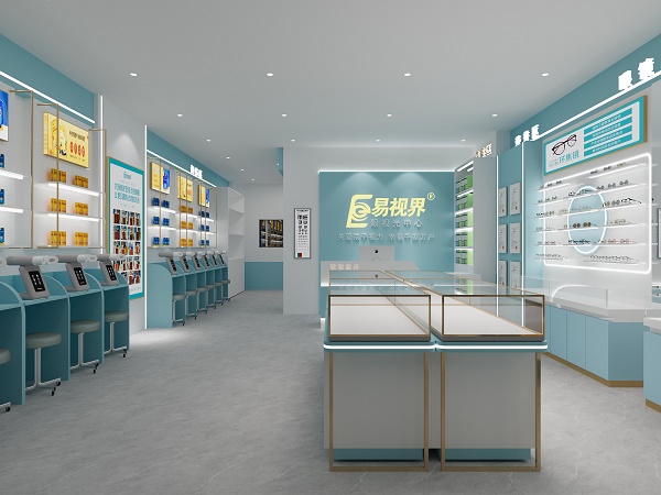 易視界哈西新店開始設(shè)計裝修