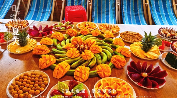 易視界精英集體實(shí)現(xiàn)水果自由日，享受水果的甜